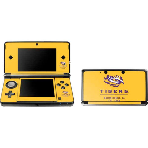 LSU Tigers Baton Rouge Yellow Nintendo Skins